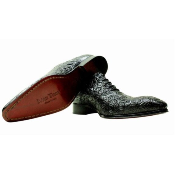 Eric Black Oxford Mens Dress Shoes